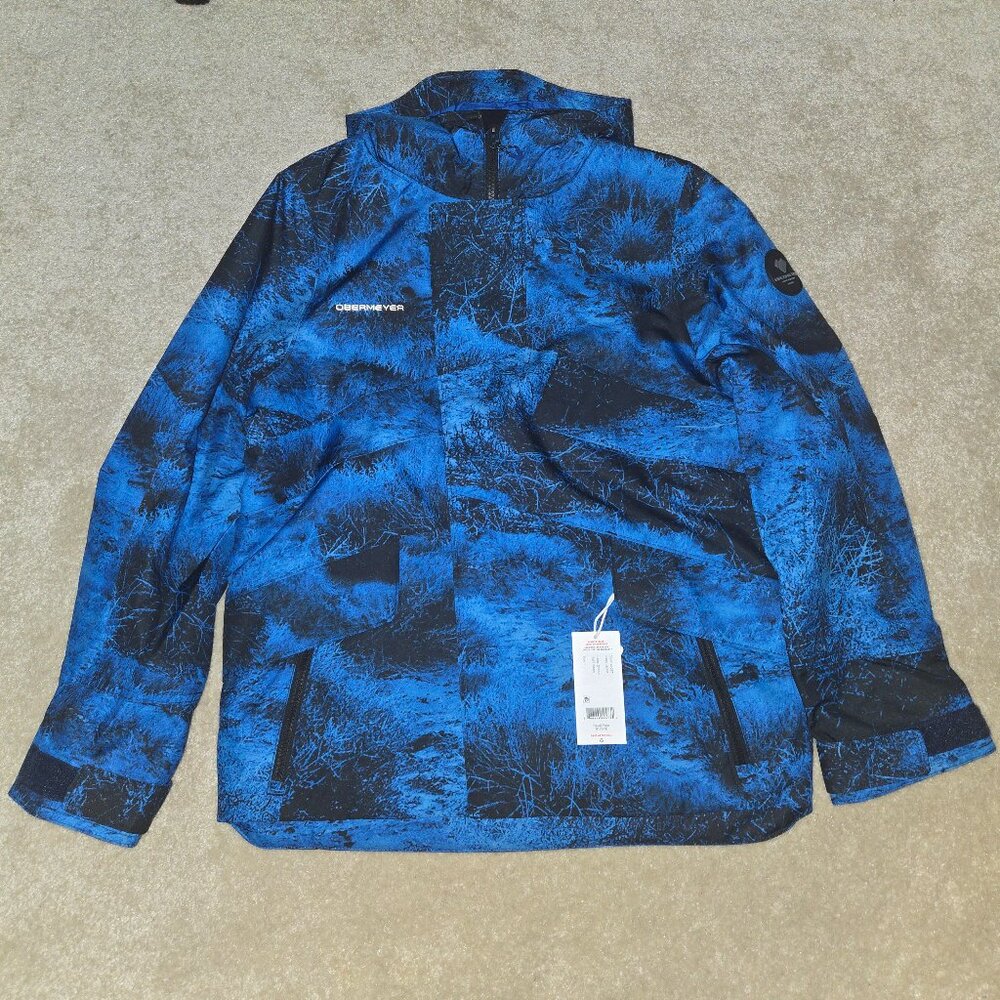 Obermeyer Kids Vibrant Blue and Black Jacket